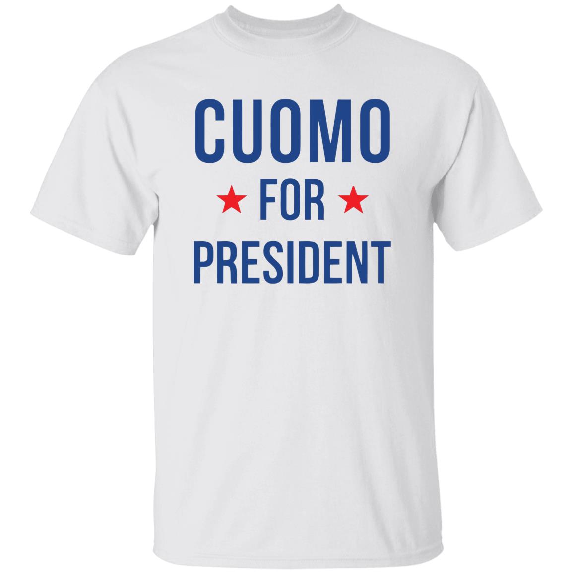 New York Governor Andrew Cuomo for president T-Shirt white shirts clothing plus size New York Governor Andrew Cuomo for president T-Shirt white shirts clothing plus size