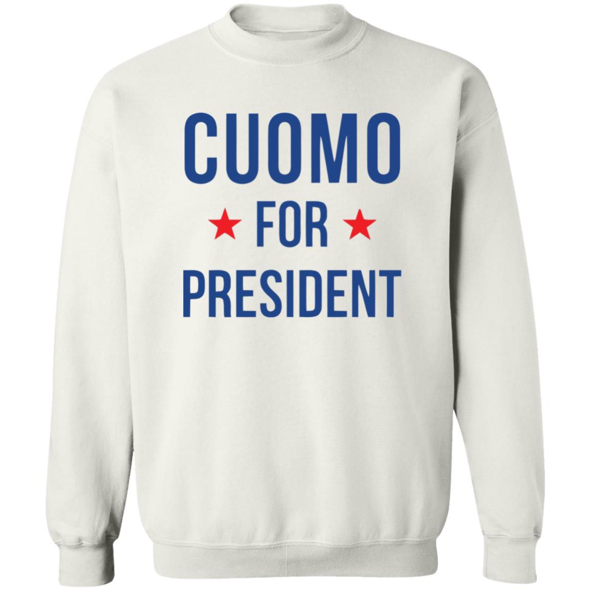 New York Governor Andrew Cuomo for president T-Shirt white shirts clothing plus size New York Governor Andrew Cuomo for president T-Shirt white shirts clothing plus size