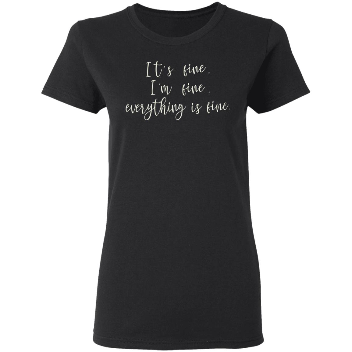 Its Fine Im Fine Everything Is Fine Shirt Custom Vinyl T-Shirt Wellove Its Fine Im Fine Everything is Fine Shirts for Women Novel Cute Saying Casual Letter Print Tee Tops Its Fine Im Fine Everything Is Fine Shirt Custom Vinyl T-Shirt Wellove Its Fine Im Fine Everything is Fine Shirts for Women Novel Cute Saying Casual Letter Print Tee Tops