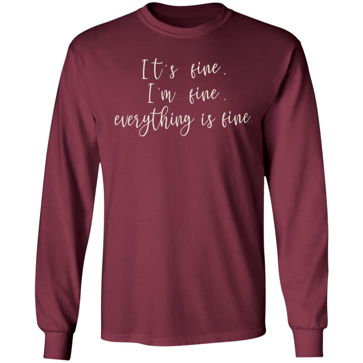 Its Fine Im Fine Everything Is Fine Shirt Custom Vinyl T-Shirt Wellove Its Fine Im Fine Everything is Fine Shirts for Women Novel Cute Saying Casual Letter Print Tee Tops Its Fine Im Fine Everything Is Fine Shirt Custom Vinyl T-Shirt Wellove Its Fine Im Fine Everything is Fine Shirts for Women Novel Cute Saying Casual Letter Print Tee Tops