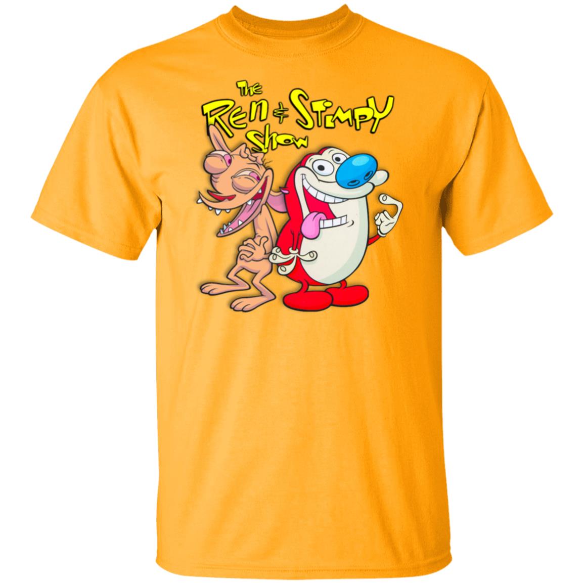 Ren And Stimpy Shirt TV Cartoon Graphic White T Shirts Ren And Stimpy Shirt TV Cartoon Graphic White T Shirts
