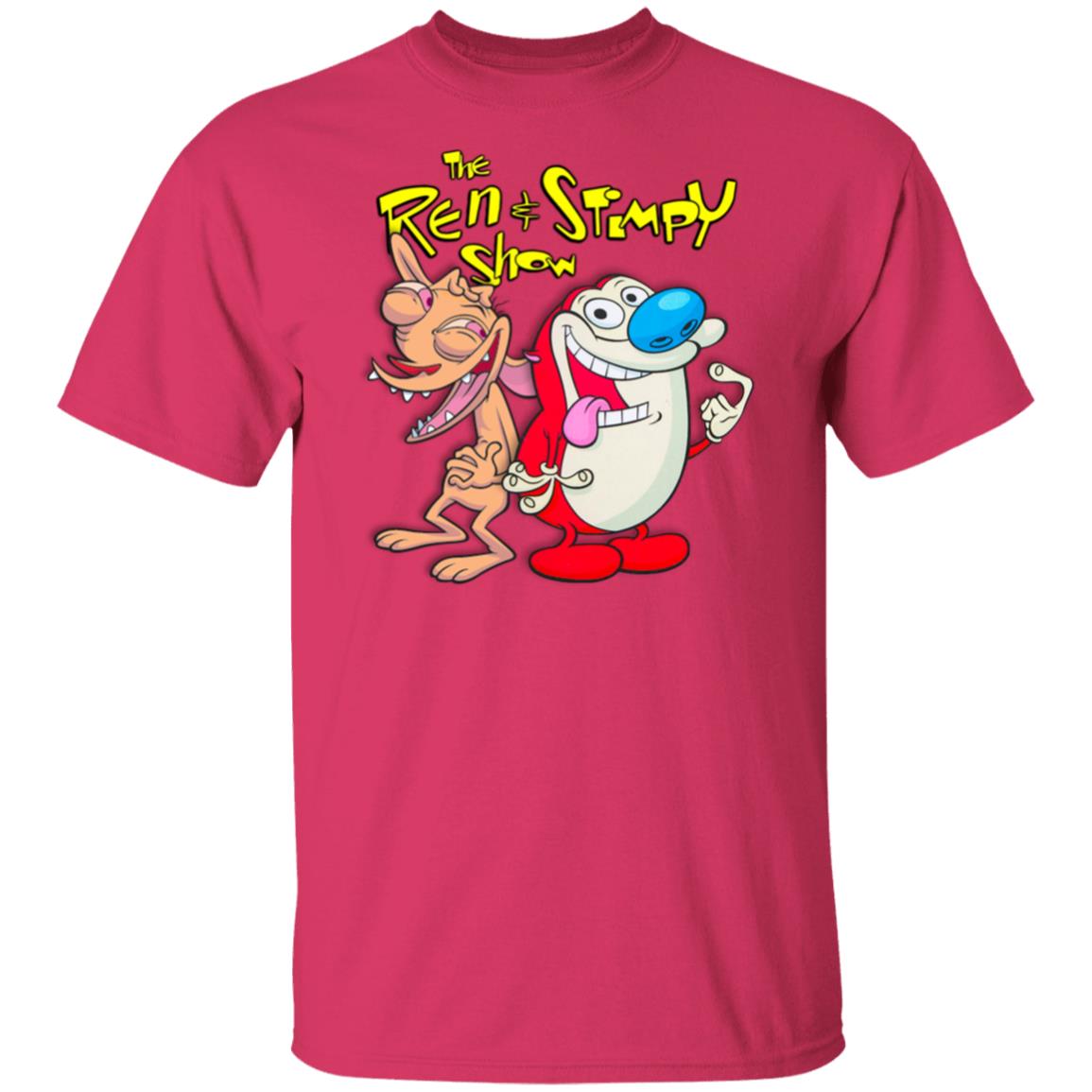 Ren And Stimpy Shirt TV Cartoon Graphic White T Shirts Ren And Stimpy Shirt TV Cartoon Graphic White T Shirts