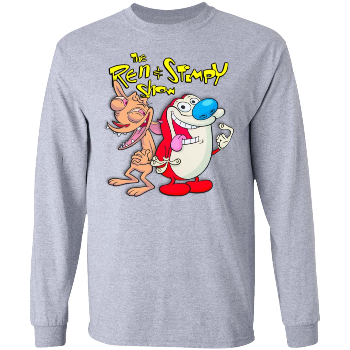 Ren And Stimpy Shirt TV Cartoon Graphic White T Shirts Ren And Stimpy Shirt TV Cartoon Graphic White T Shirts