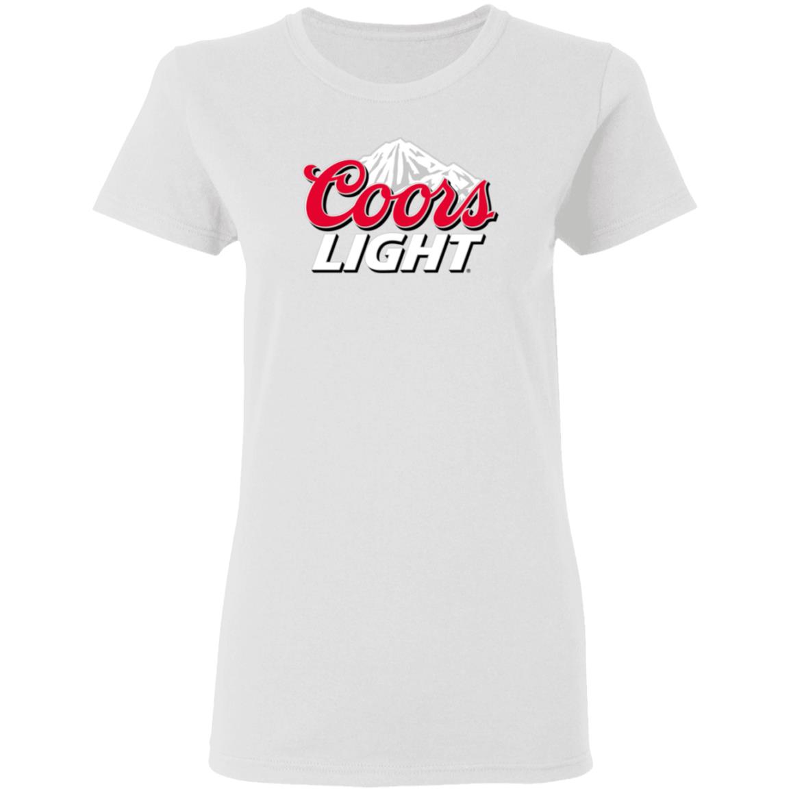 Coors Light Shirt Vintage Coors Light White T Shirts WBMTEE