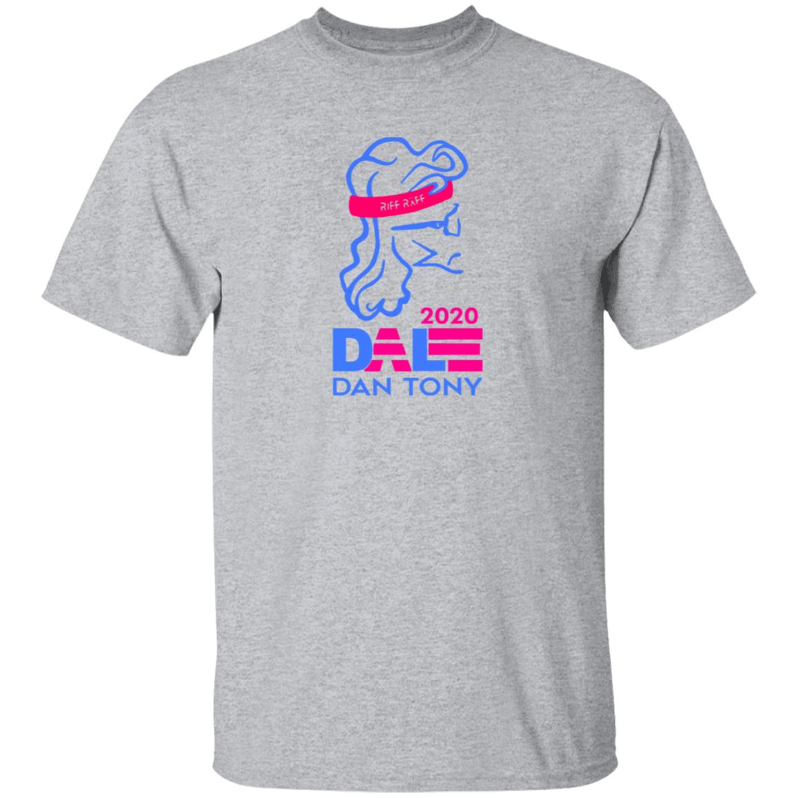 Planet Riff Raff Merch Dale Dan Tony For President Tee Shirt Planet Riff Raff Merch Dale Dan Tony For President Tee Shirt