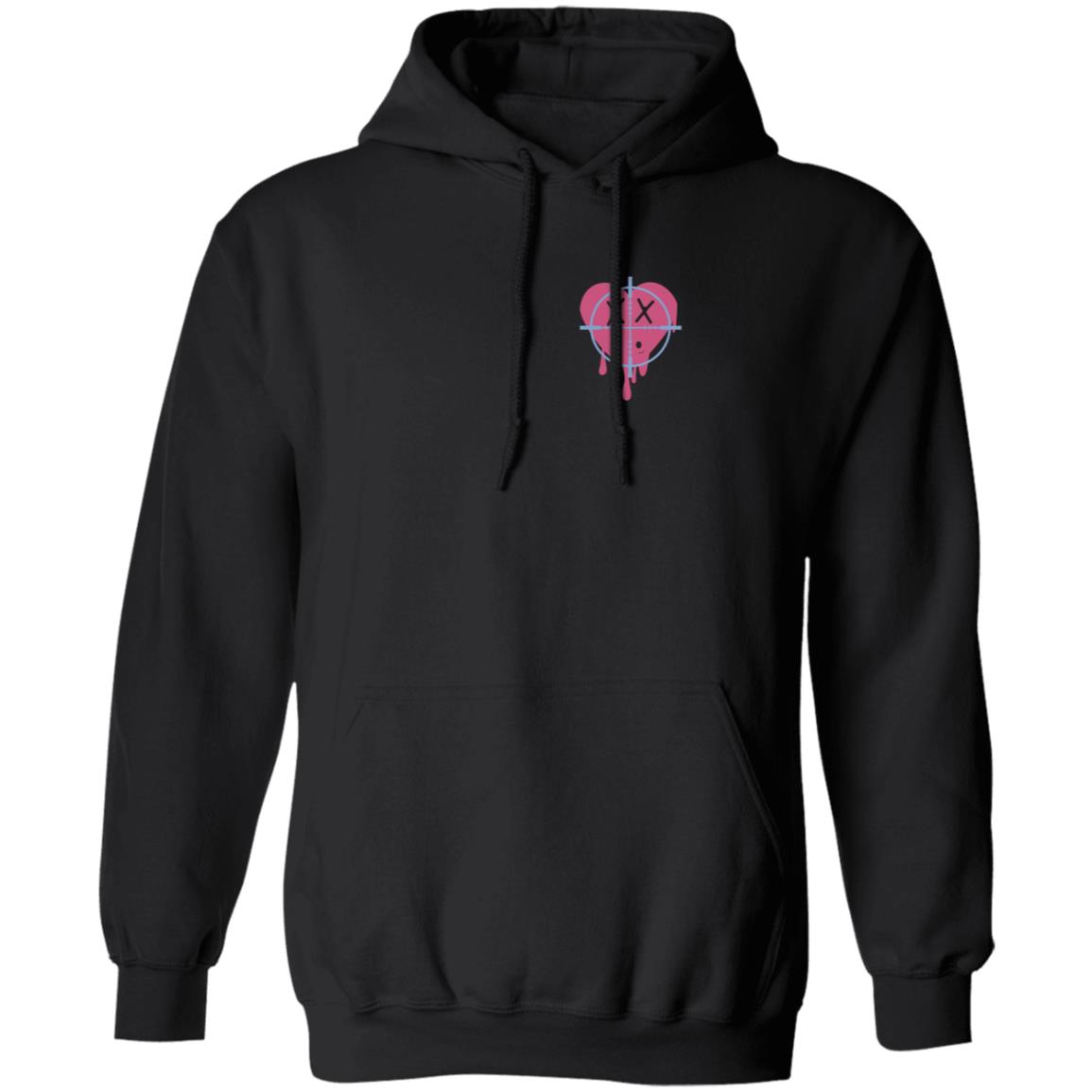 Merch Labs Heart JazzyGuns Hoodie Merch Labs Heart JazzyGuns Hoodie
