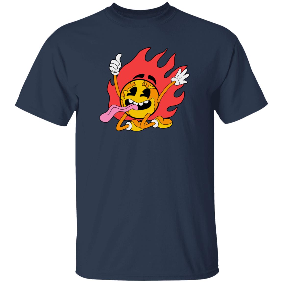 Limited Edition Jameskii Merch Earth Boy Fire Shirt Limited Edition Jameskii Merch Earth Boy Fire Shirt