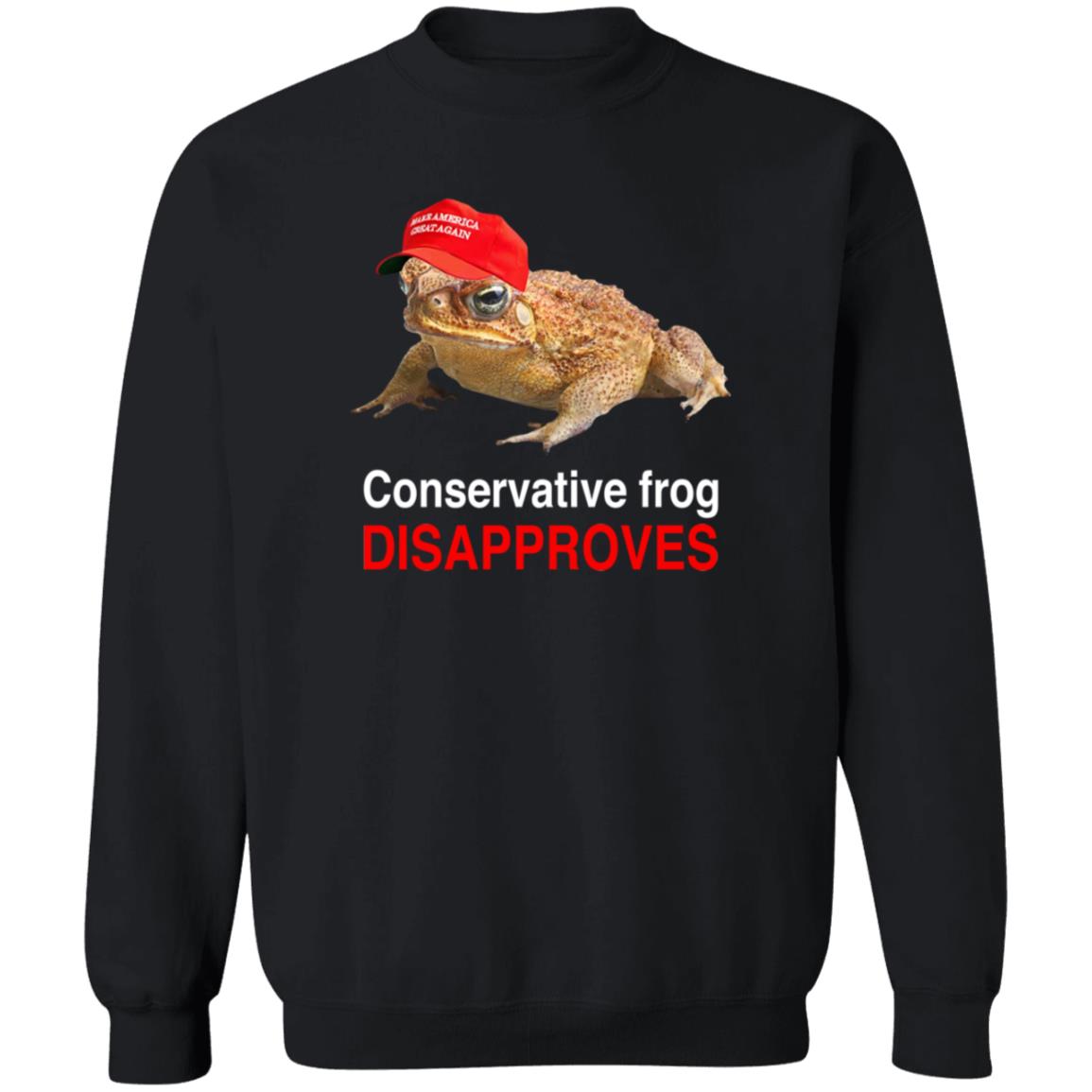 Conservative Frog Disapproves T Shirt McNasty Conservative Frog Disapproves T Shirt McNasty