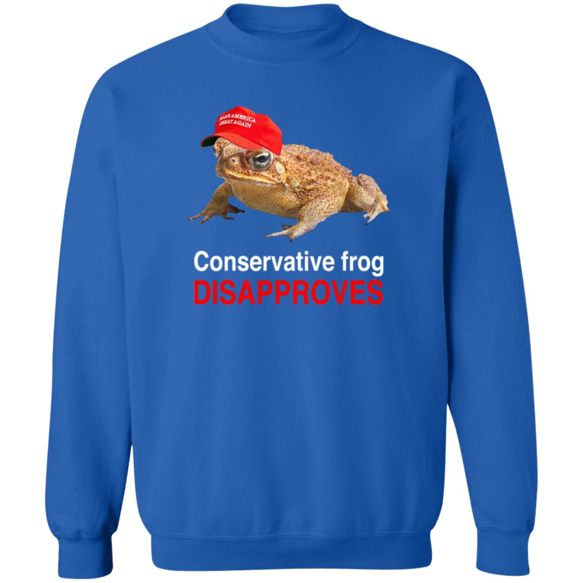 Conservative Frog Disapproves T Shirt McNasty Conservative Frog Disapproves T Shirt McNasty