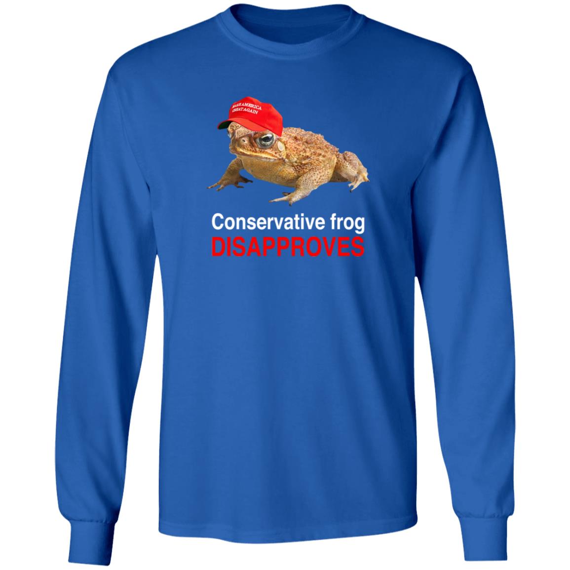 Conservative Frog Disapproves T Shirt McNasty Conservative Frog Disapproves T Shirt McNasty