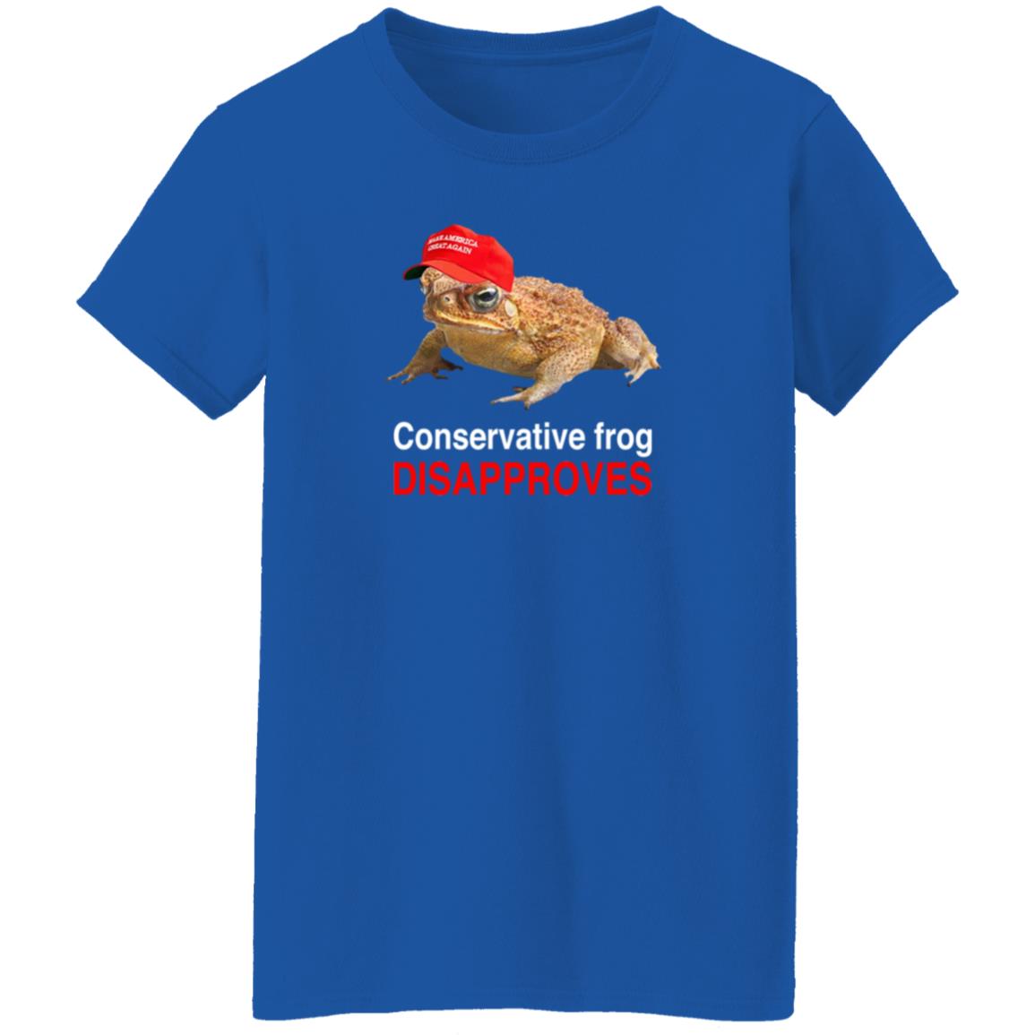 Conservative Frog Disapproves T Shirt McNasty Conservative Frog Disapproves T Shirt McNasty