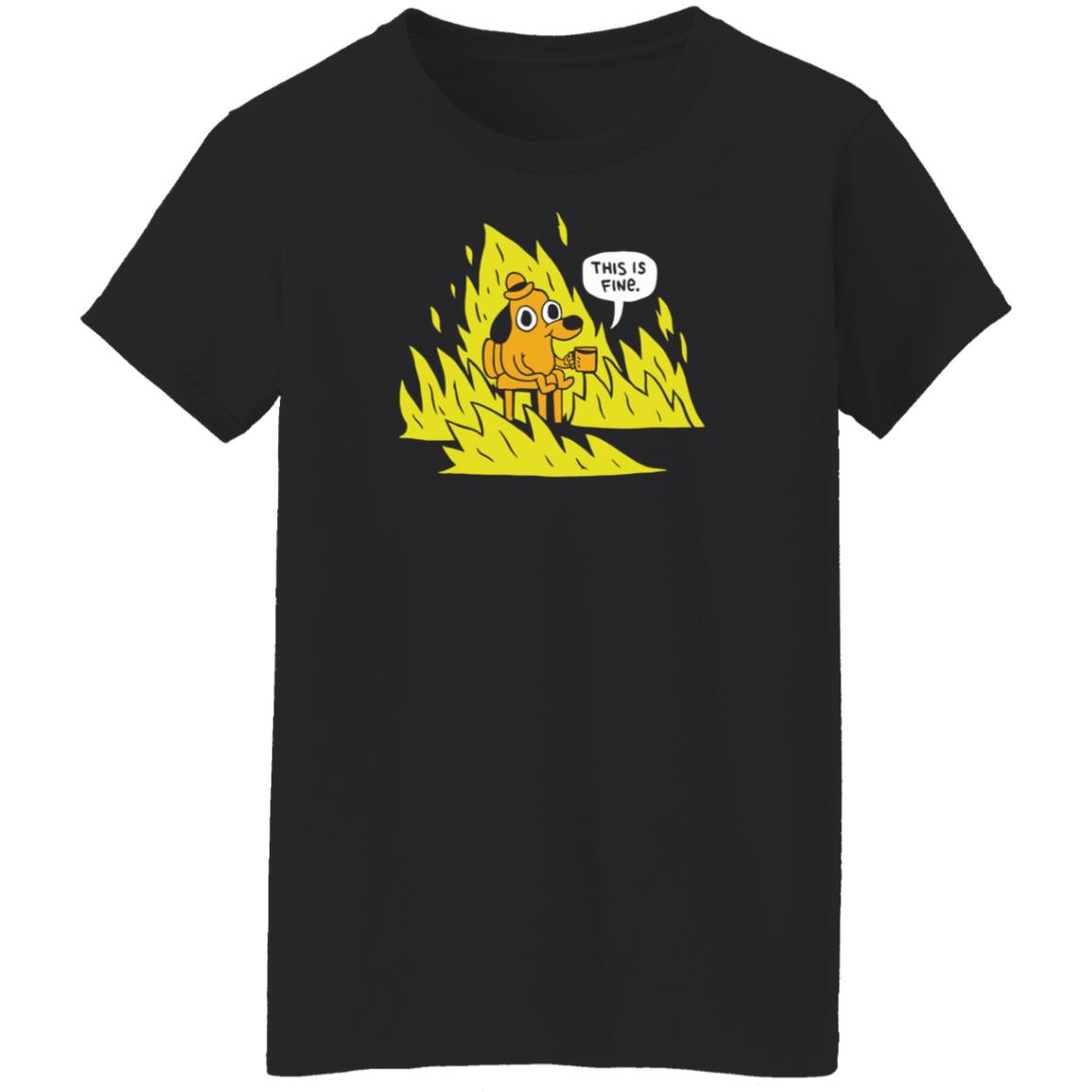 Topatoco Store This Is Fine Shirt Daniel Kibblesmith Topatoco Store This Is Fine Shirt Daniel Kibblesmith
