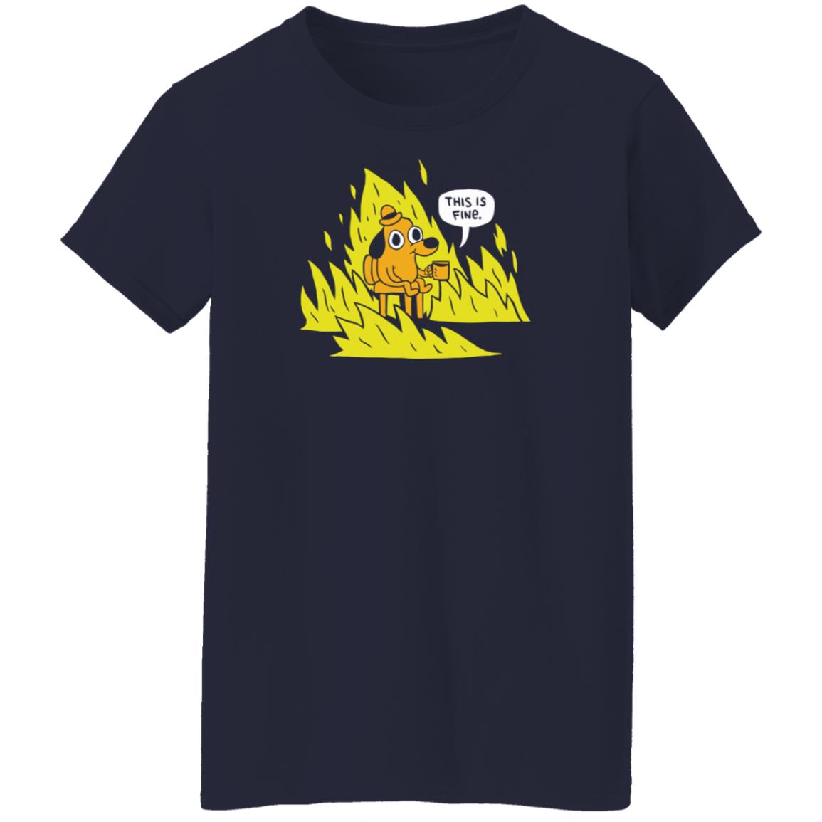 Topatoco Store This Is Fine Shirt Daniel Kibblesmith Topatoco Store This Is Fine Shirt Daniel Kibblesmith