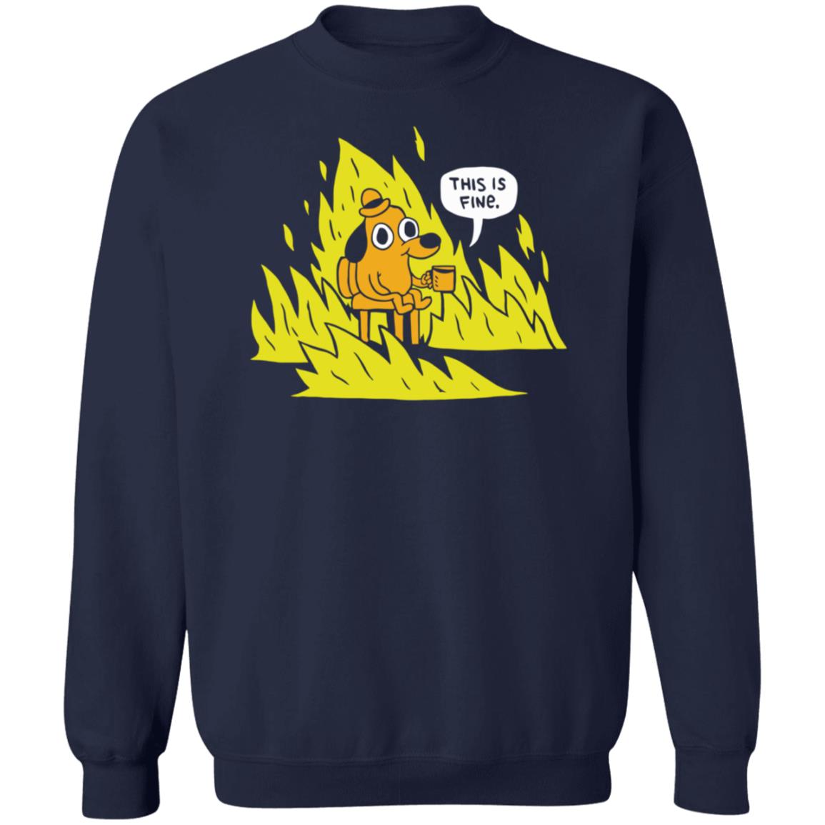Topatoco Store This Is Fine Shirt Daniel Kibblesmith Topatoco Store This Is Fine Shirt Daniel Kibblesmith