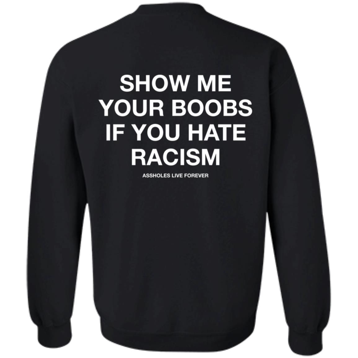 Linda Finegold Merch Show Me Your Boobs If You Have Racism Assholes Live Forever Hoodie The Horny Police Linda Finegold Merch Show Me Your Boobs If You Have Racism Assholes Live Forever Hoodie The Horny Police