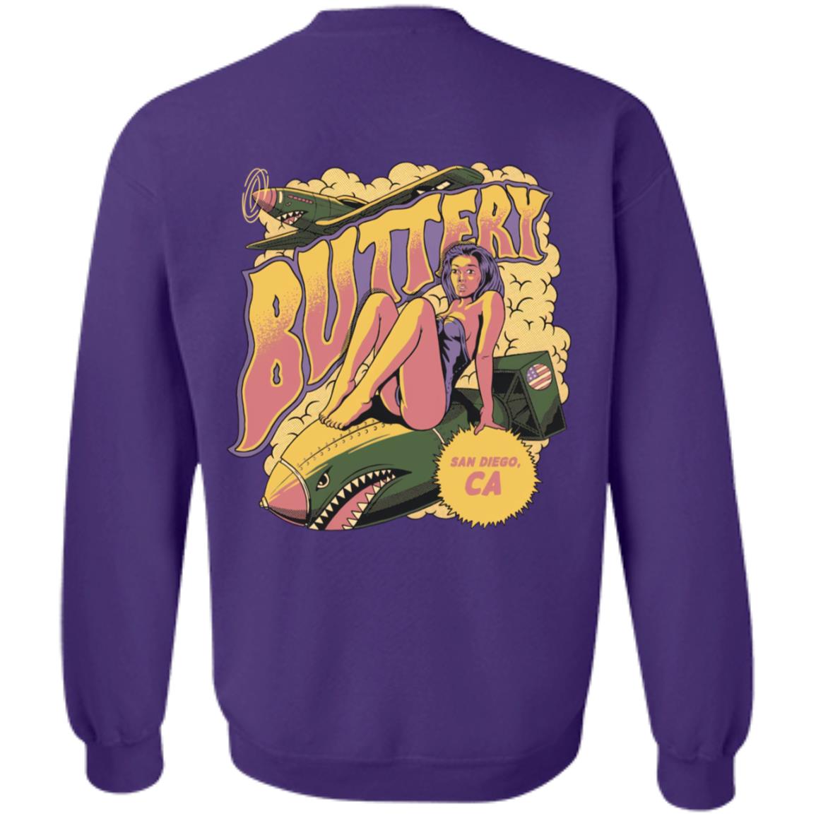 Buttery Films Merch Bomber Hoodie Sweatshirt Wbmtee