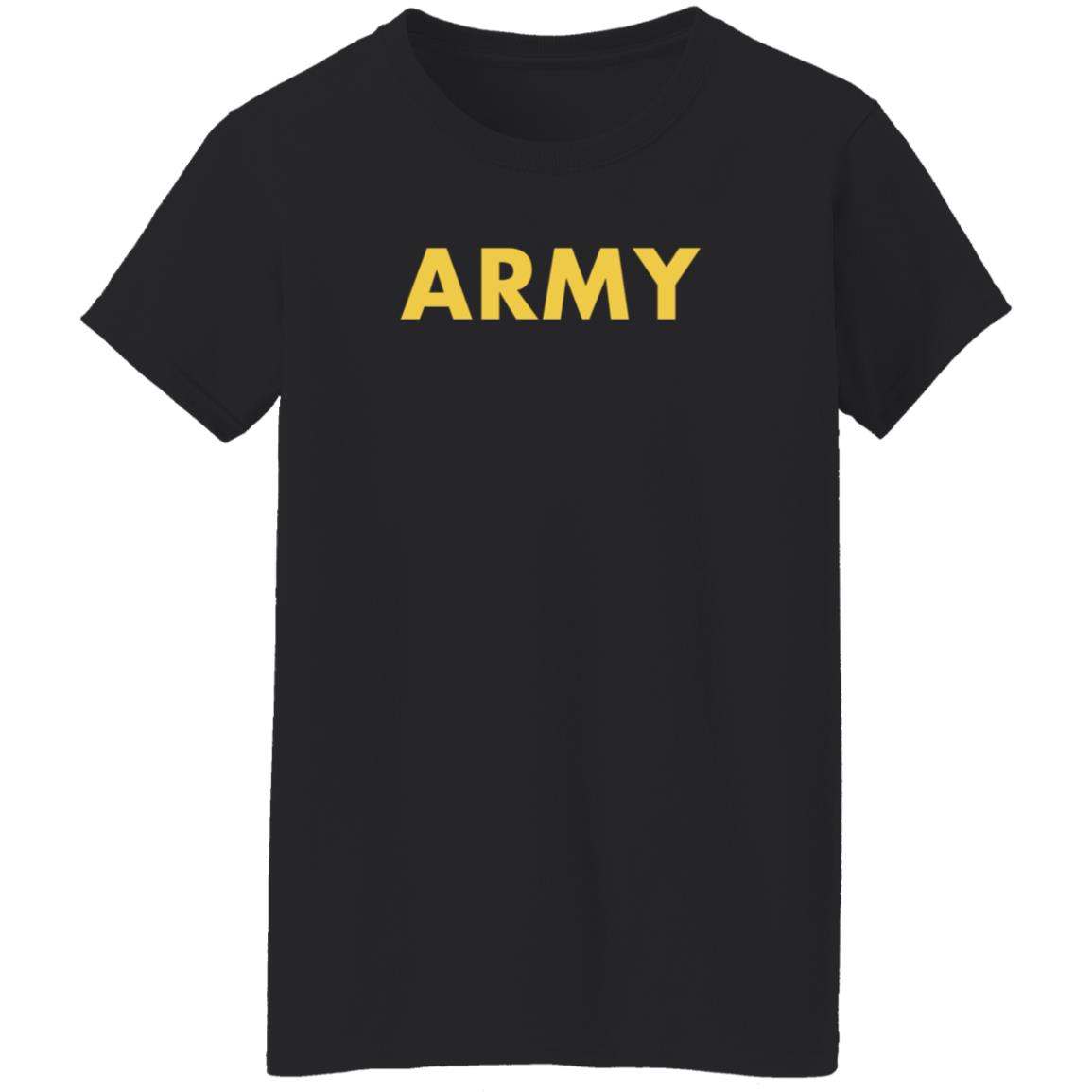 Ranger Up Army Black And Yellow Shirt ARMY Shirt Ranger Up Army Black And Yellow Shirt ARMY Shirt