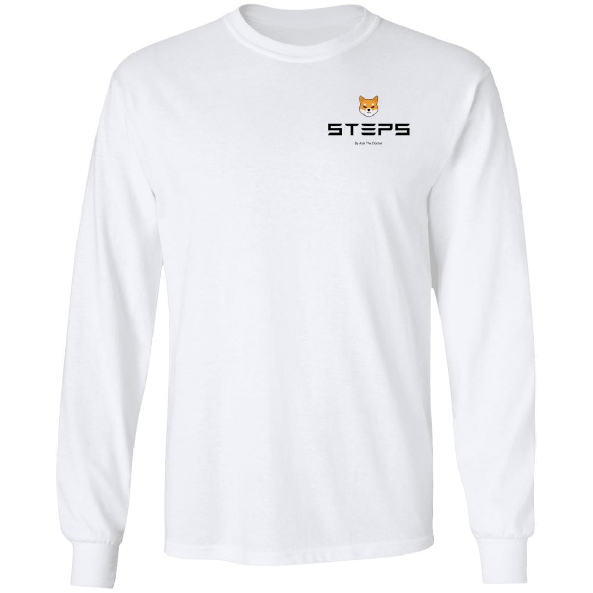 Ask The Doctor Merch Store STEPS Shiba Inu Heavyweight Shirt Ask The Doctor Merch Store STEPS Shiba Inu Heavyweight Shirt