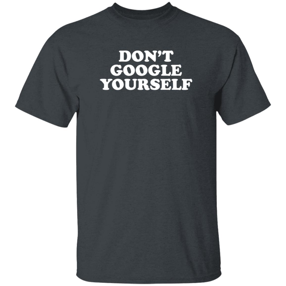 Mikey Way Don't Google Yourself T Shirt Mikey Way Don't Google Yourself T Shirt
