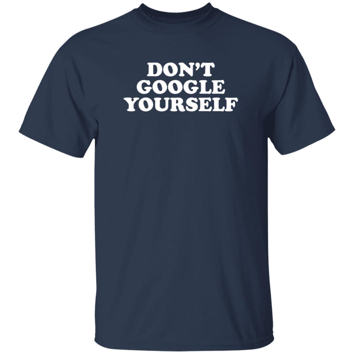 Mikey Way Don't Google Yourself T Shirt Mikey Way Don't Google Yourself T Shirt