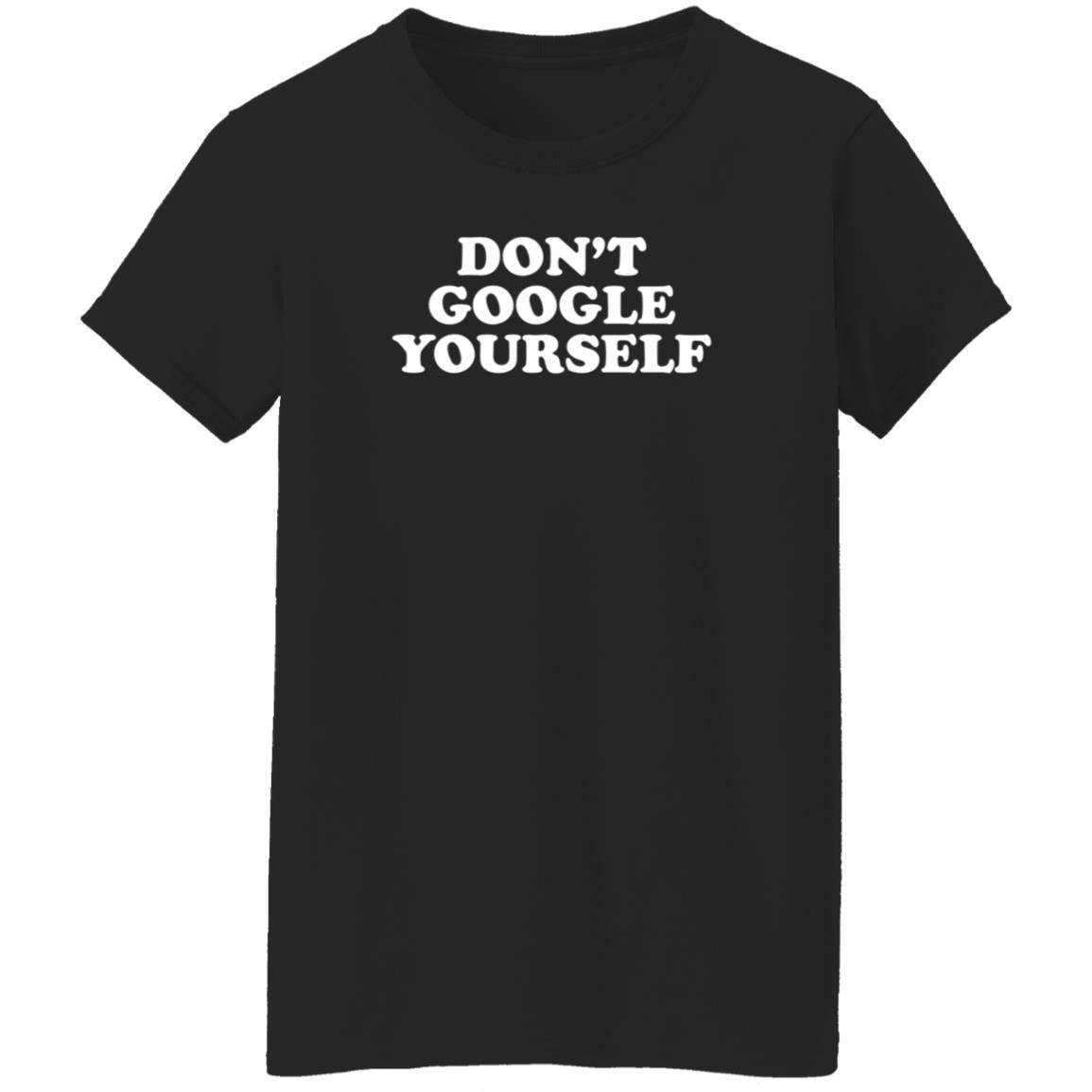 Mikey Way Don't Google Yourself T Shirt Mikey Way Don't Google Yourself T Shirt