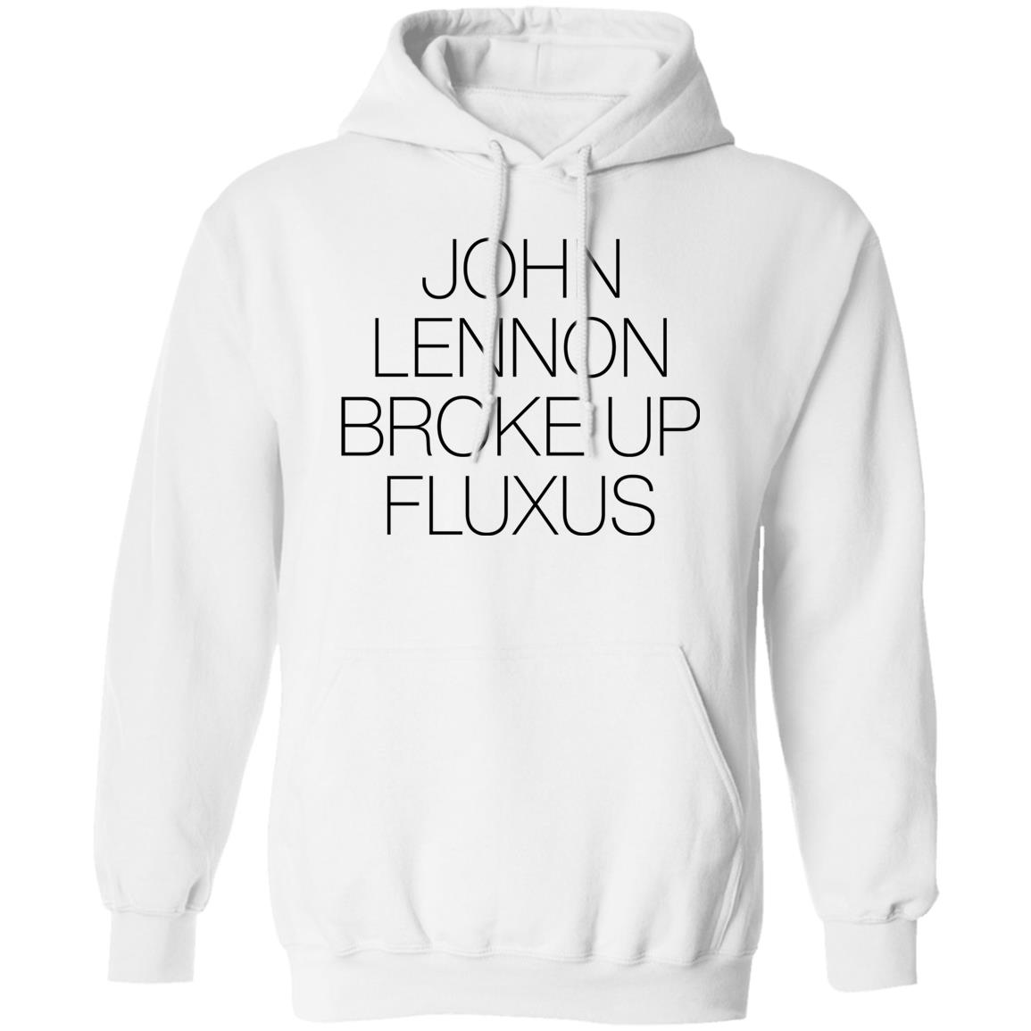 John Lennon Broke Up Fluxus T Shirt John Lennon Broke Up Fluxus T Shirt