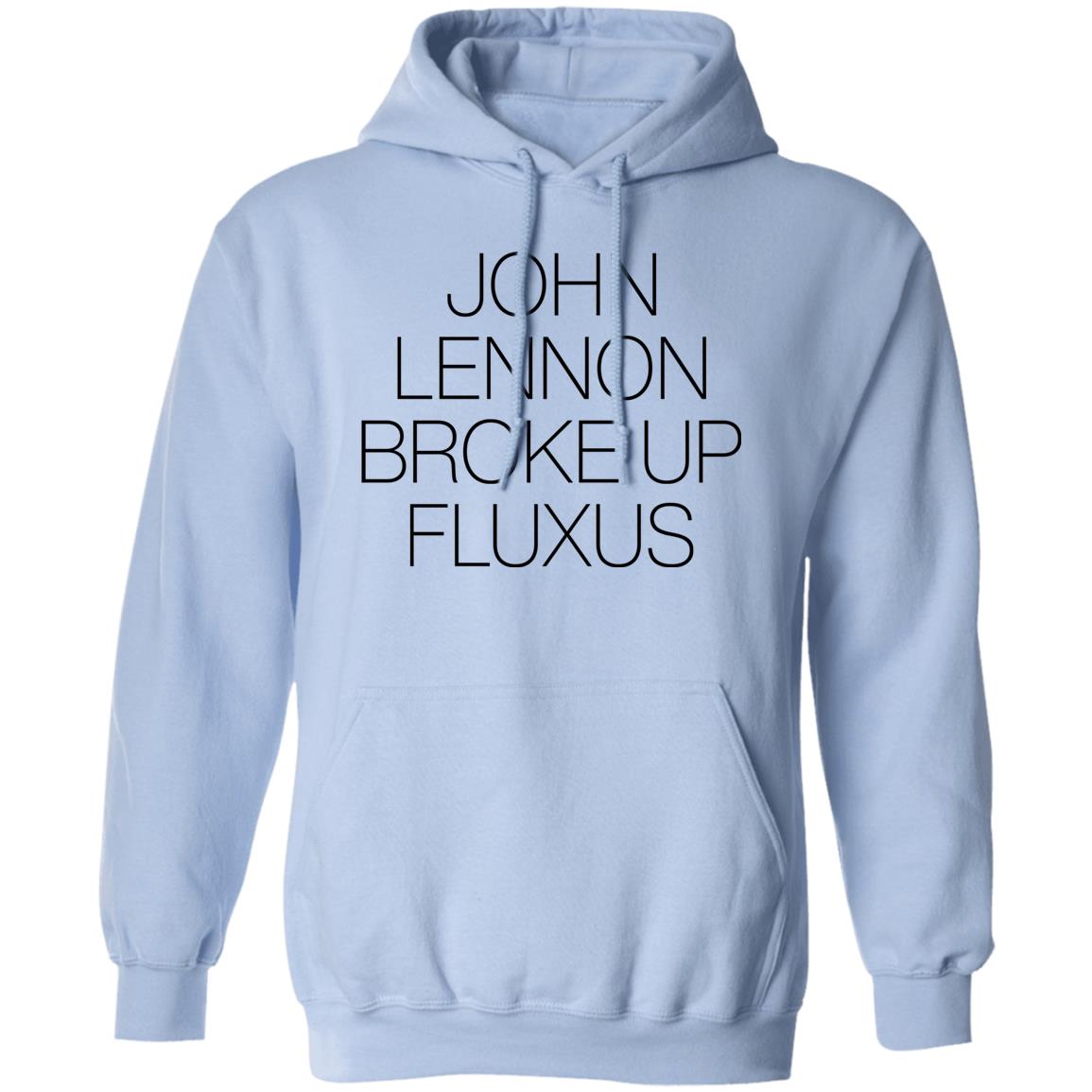 John Lennon Broke Up Fluxus T Shirt John Lennon Broke Up Fluxus T Shirt