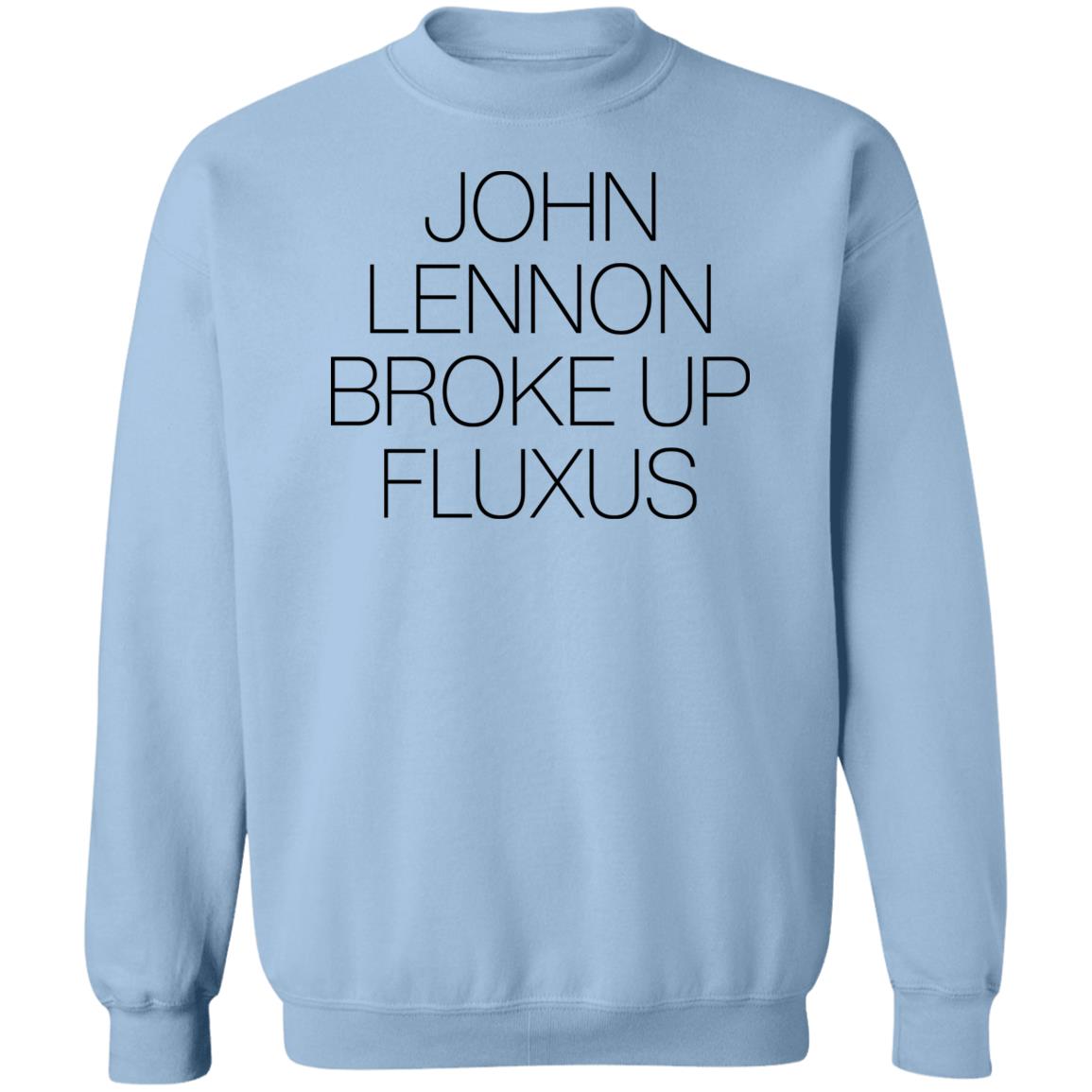 John Lennon Broke Up Fluxus T Shirt John Lennon Broke Up Fluxus T Shirt
