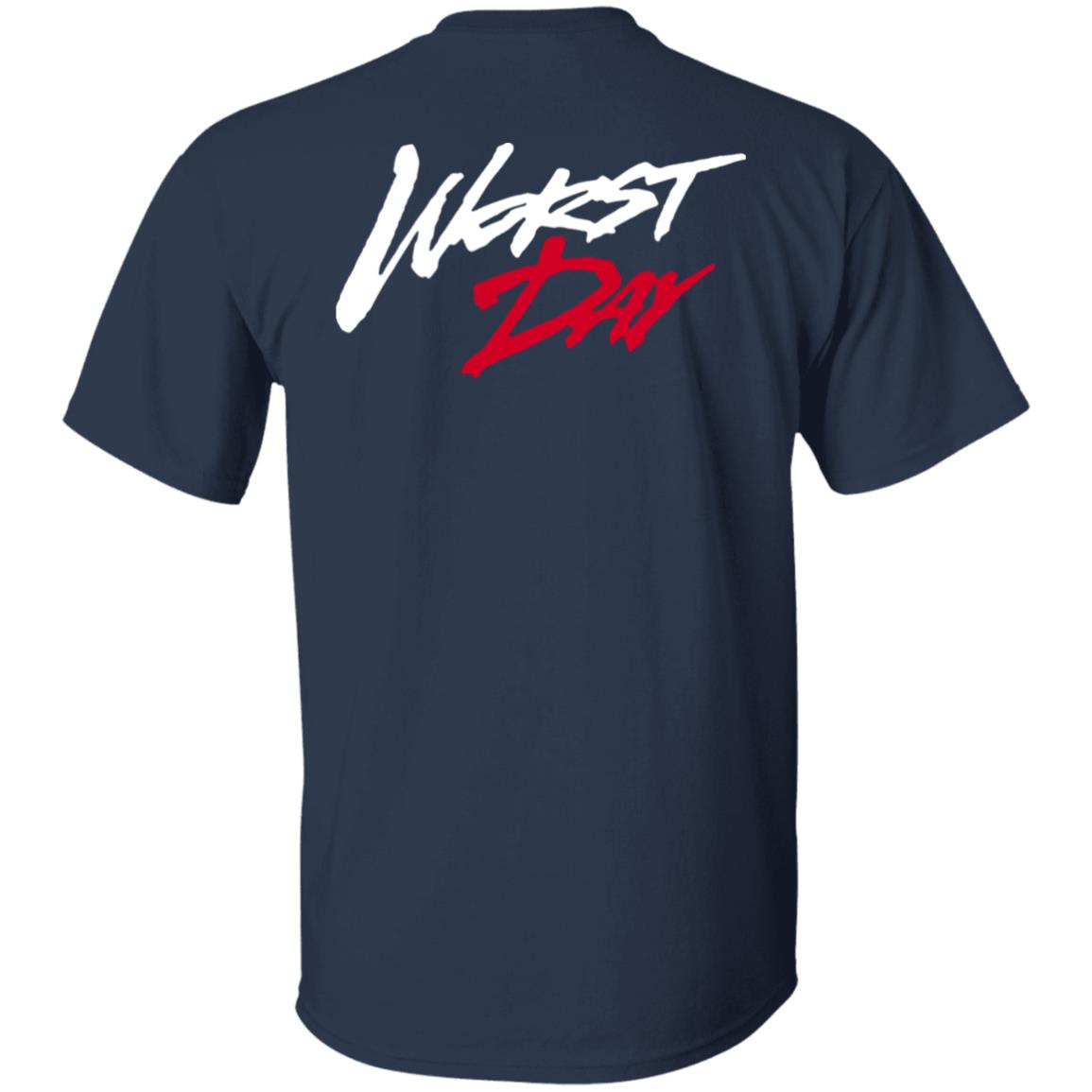 Freebandz Fbg Shop Merch Worst Day Tee Shirt Black Freebandz Fbg Shop Merch Worst Day Tee Shirt Black