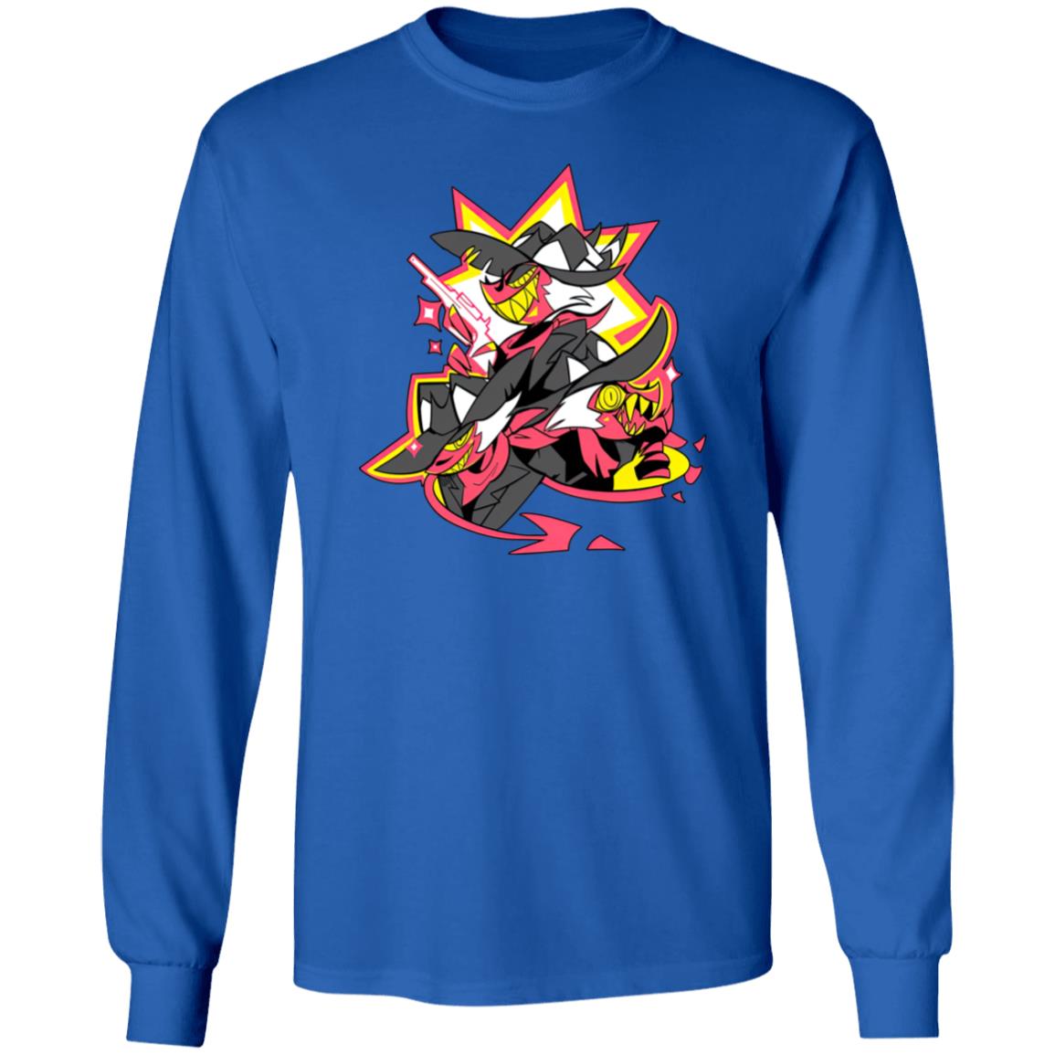 Hazbin Hotel Faces of Striker Shirt Shark Robot Hazbin Hotel Faces of Striker Shirt Shark Robot