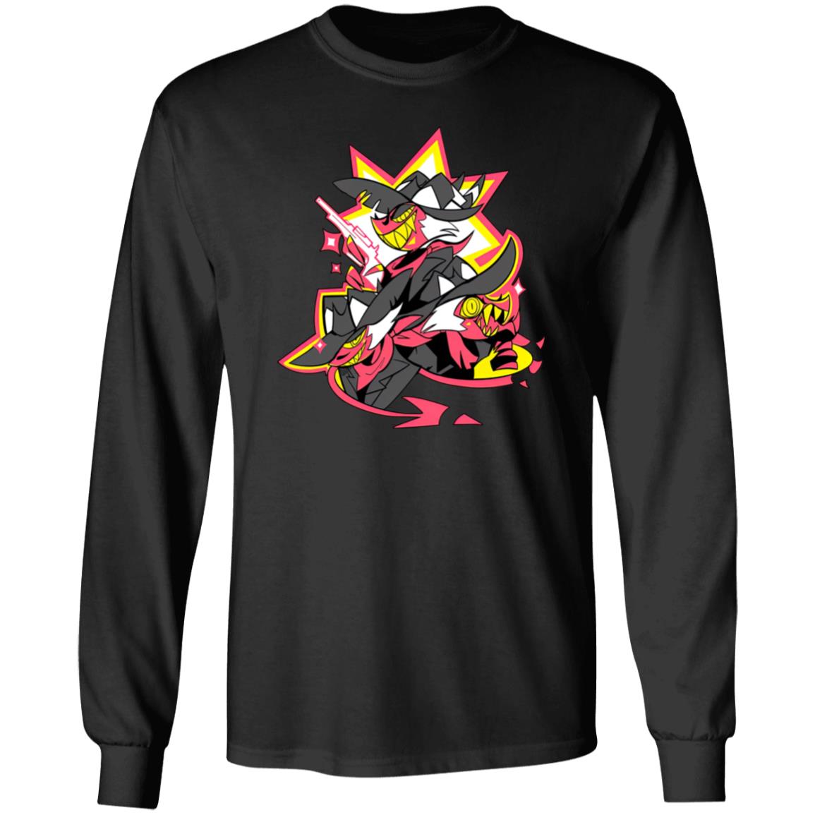 Hazbin Hotel Faces of Striker Shirt Shark Robot Hazbin Hotel Faces of Striker Shirt Shark Robot