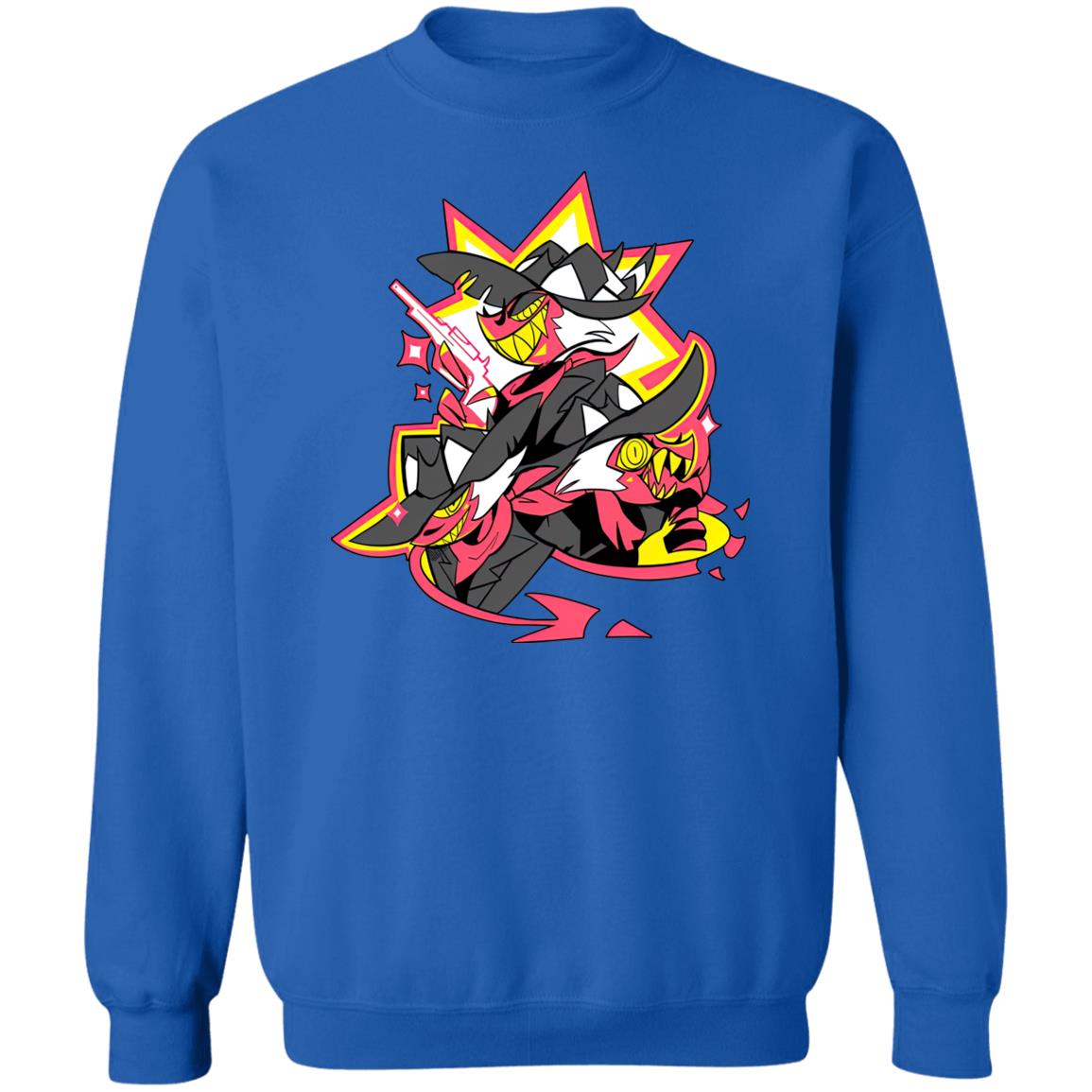 Hazbin Hotel Faces of Striker Shirt Shark Robot Hazbin Hotel Faces of Striker Shirt Shark Robot