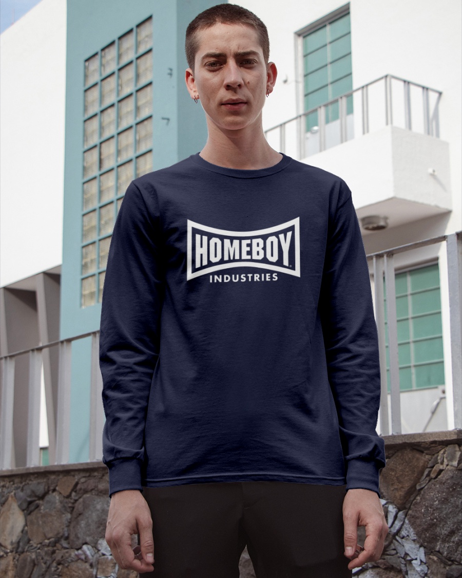 Homeboy Industries Logo Tee Shirt Shia Labeouf Homeboy Industries Logo Tee Shirt Shia Labeouf